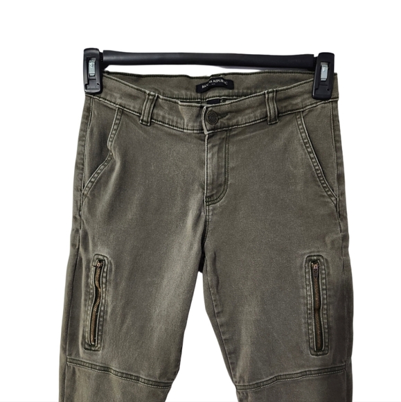 Banana Republic Women's 4 Utility Jeans Green - Picture 6 of 16